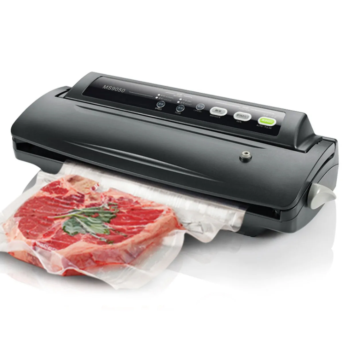 JA180 NEW Arrival food saver vacuum sealing machine vacuum sealer black