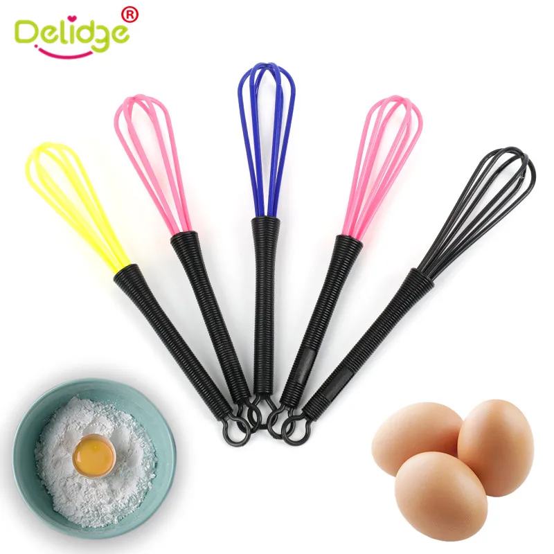 

Delidge 5pcs/set Whisk Whip Mixer Stirrer Egg Beaters Kitchen Tools Hand Cooking Whisk Cooking Pastry Blender