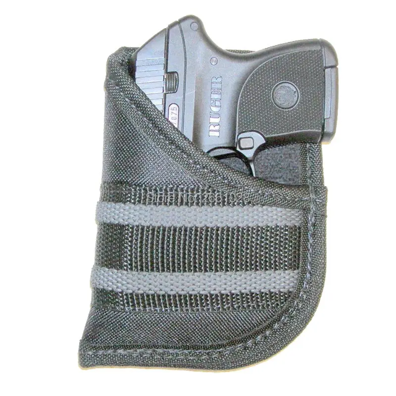 

Pocket Pistol Holster EDC Conceal Carry Tactical Nylon Handgun Bag Gun Pouch Small 22-25 Autos Airsoft Shooting Accessories