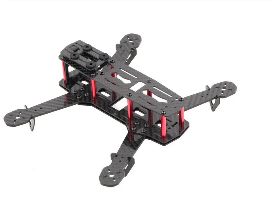 RCMOY Newest Mini QAV250 QAV 4 Axis 250/280mm Fiber CCD Camera FPV Quadcopter Frame Kitin Parts