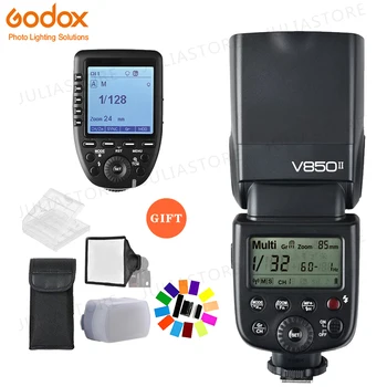 

Godox V850II 2.4G GN60 Wireless X System Li-ion Battery Speedlite + Xpro Transmitter for Canon Nikon Sony Fuji Olympus Pentax
