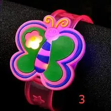 21 Стиль выберите Горячие Милый Мультфильм светодиодные часы игрушка Обувь для мальчиков Обувь для девочек flash запястье партии Рождество УКРАШЕНИЯ Glow Световой Браслеты