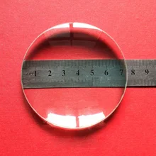 75 мм двойные выпуклые линзы линза объектива из оптического стекла с фокусным расстоянием 200 мм физическая Оптика Эксперимент Biconvex увеличительное стекло объектив 1 шт