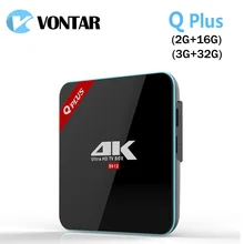VONTAR Q Plus 3G 32G Amlogic S912 Octa Core Andorid 7 1 font b TV b