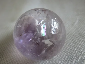 

fa88004309040<<<+natural amethyst quartz crystal sphere ball 68mm+stand #y33