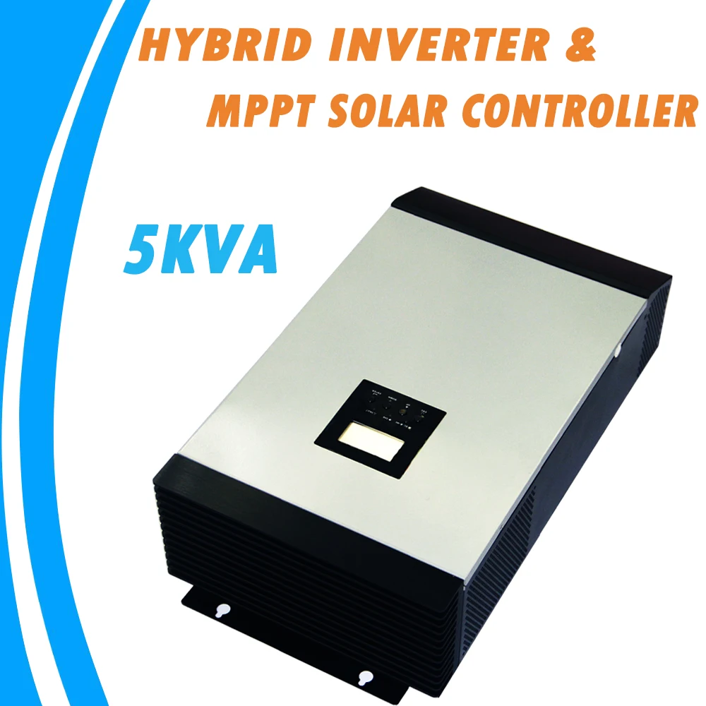 5KVA Pure Sine Wave Hybrid Inverter Built-in MPPT PV Charge Controller  MPS-5K