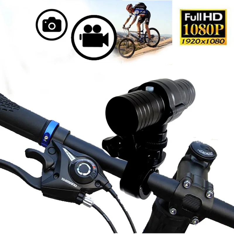 

HD 1080P Video Camera with Built-in Li-ion battery Portable Bicycles Camera DV (HD2000)