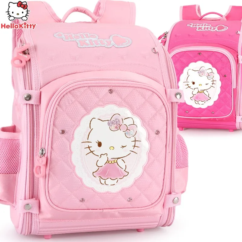 

Noble Hello Kitty kids Schoolbag Backpack EVA Folded Orthopedic Backpacks Children School Bags For girls Mochila Infantil Bolsas