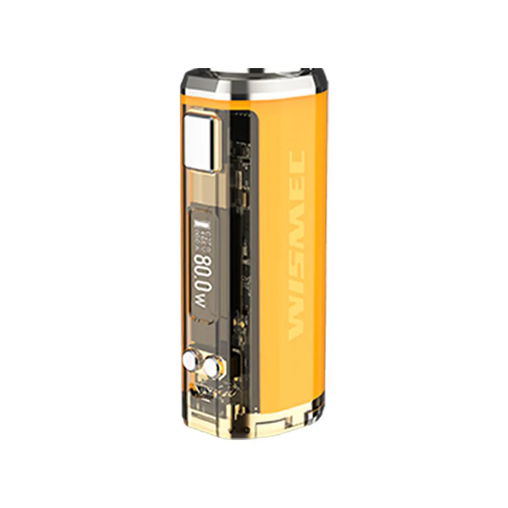 Новейший оригинальный модуль WISMEC SINUOUS V80 TC с питанием от одной 18650 ячеек 2А Быстрая