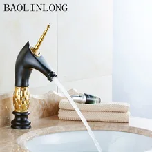 Paint Brass Deck Mount Basin Bathroom Faucet Vanity Vessel Sinks Crane Mixer Basin Faucets Tap kemaidi new arrival bathroom faucet round paint golden bowl sinks vessel basins washbasin ceramic basin sink
