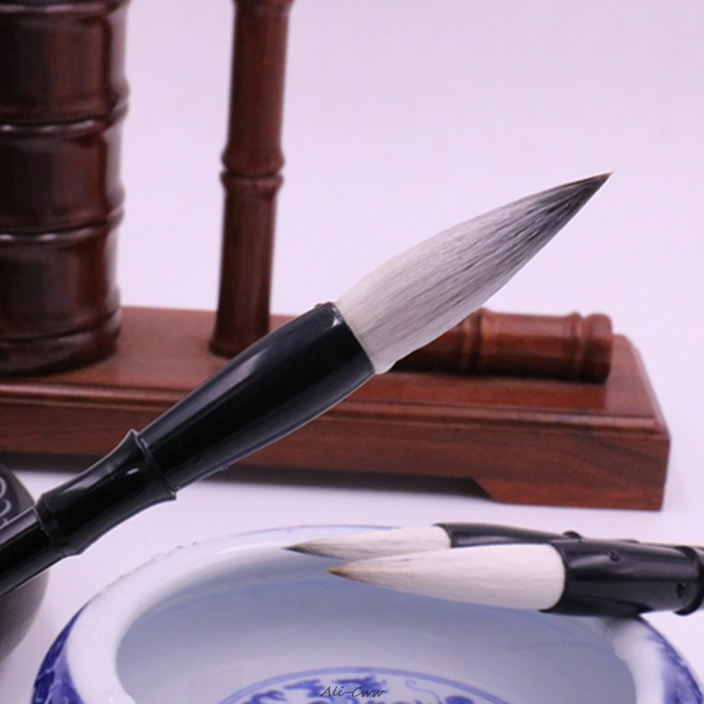 

Chinese Calligraphy Ink Brush Pen Writing Painting Drawing Mao Bi S/M/L Size