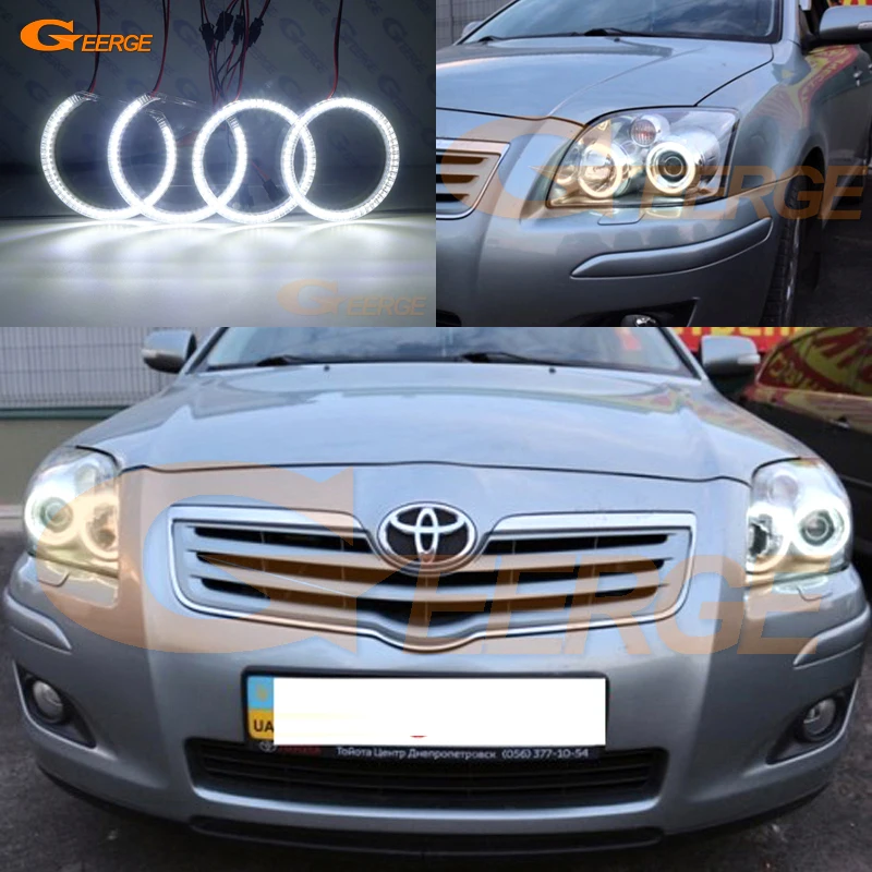 For Toyota Avensis T25 2006 2007 2008 2009 Excellent Ultra bright smd led Angel Eyes Halo Ring kit DRL For Toyota Avensis T25 2006 2007 2008 2009 Excellent Ultra bright smd led Angel Eyes Halo Ring kit DRL
