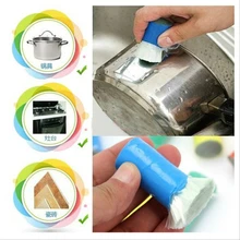 Best Magic Stainless Steel Kitchen Metal Rust Remover Cleaning Detergent Stick Wash Brush Pot Kitchen Cooking Cleaning Tools