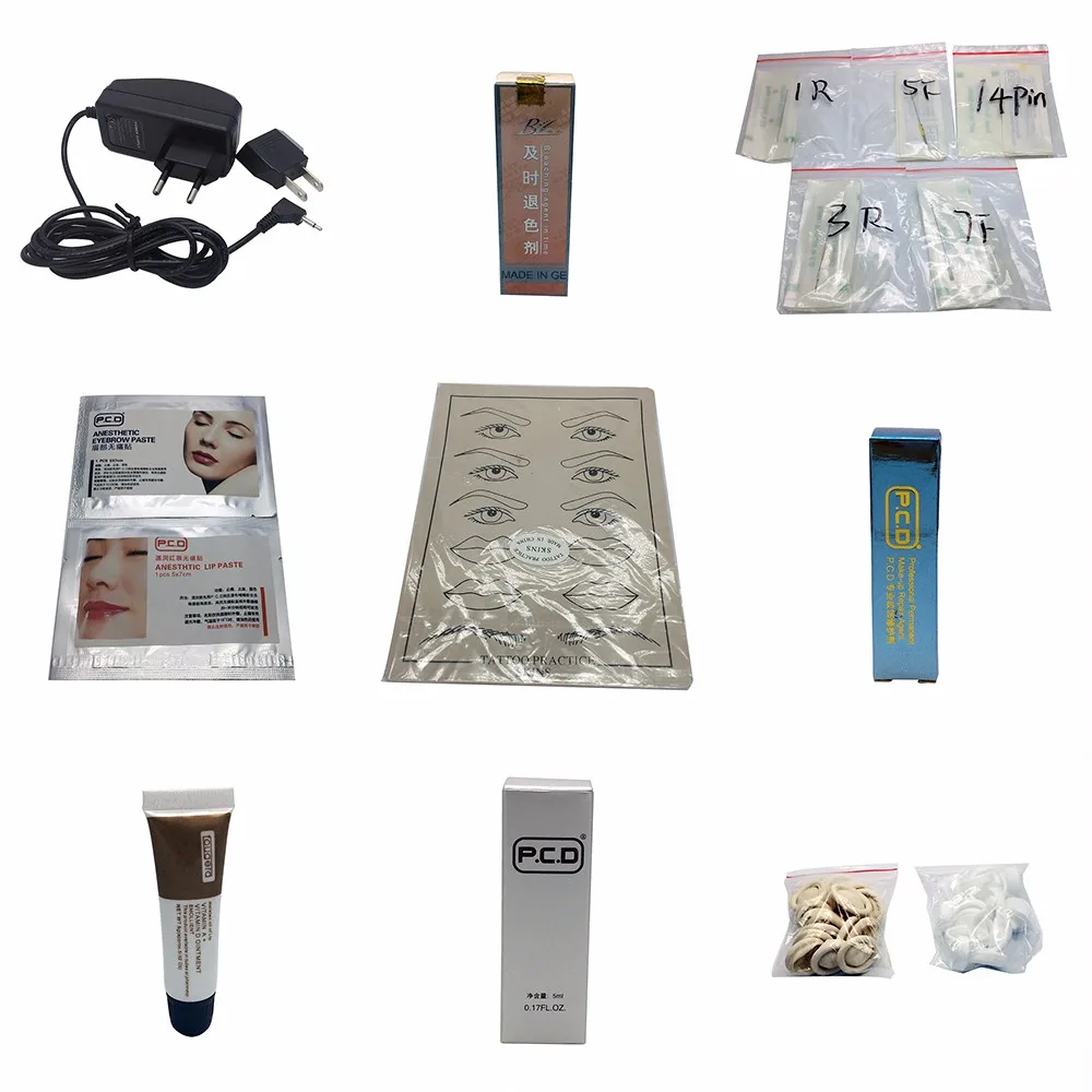 eyebrow tattoo machine kit (13)