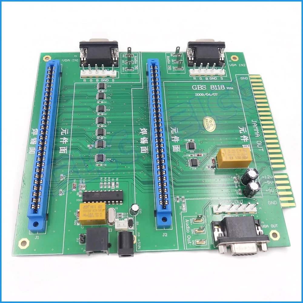 1 шт. аркадная игра PC Board 2 в 1 переключатель управления мульти JAMMA Switcher D5271A Alishow GBS-8118