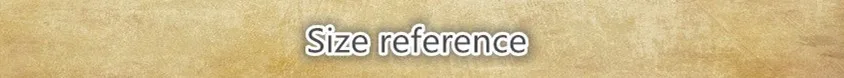 size reference