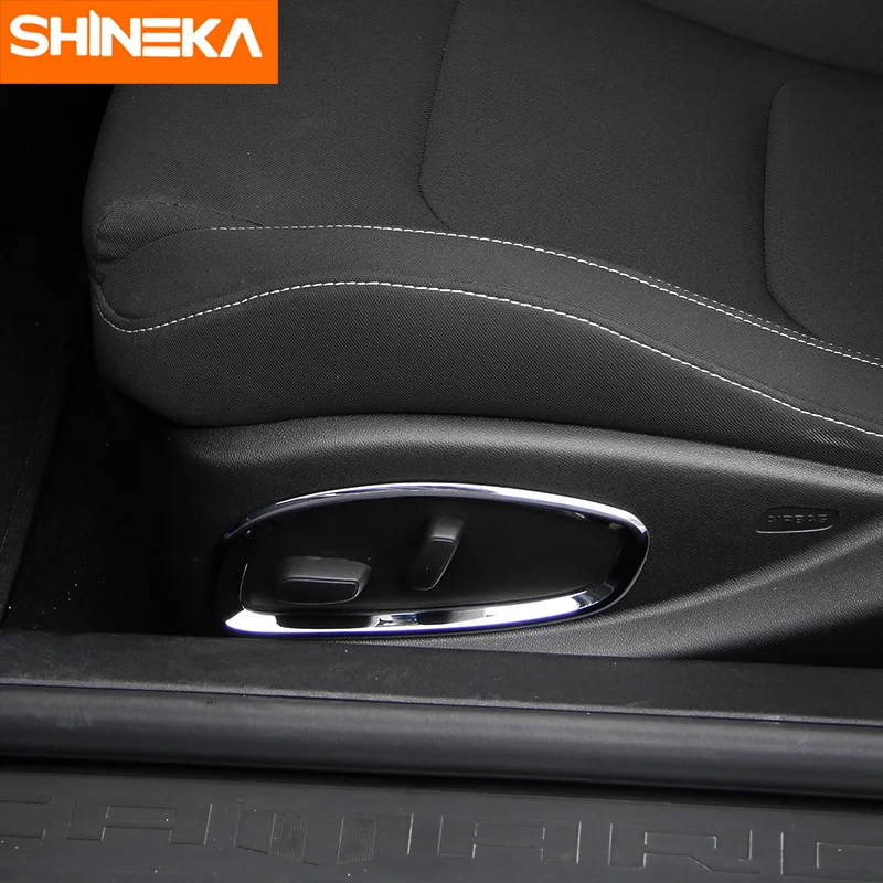 Декоративные накладки на автомобильные сиденья SHINEKA Настраиваемые для Chevrolet Camaro