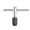 T-handle Reversible Single Tap Wrench Tapping Threading Tool M3-M8 M3-M6 1/8-1/4 Screwdriver Tap Holder Hand Tool J3 ► Photo 2/6