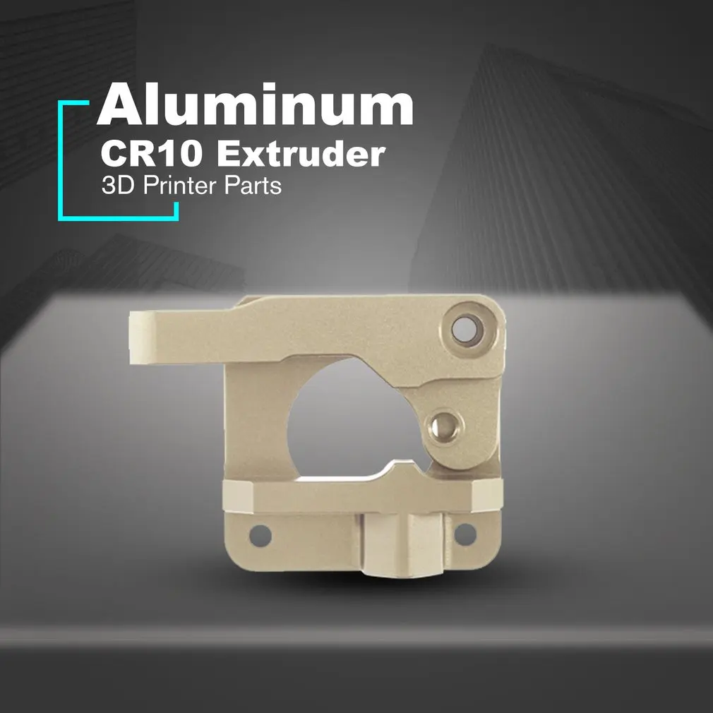 CR10 Extruder Aluminum Alloy Block Bowden 1.75MM Filament Reprap Extrusion For CR-10 DIY 3D Printer Spare Parts | Инструменты