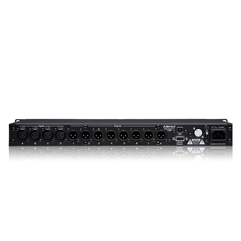 US $258.26 48SP DSP480 Professional Audio Processor Effects 4 In 8 Out Processing