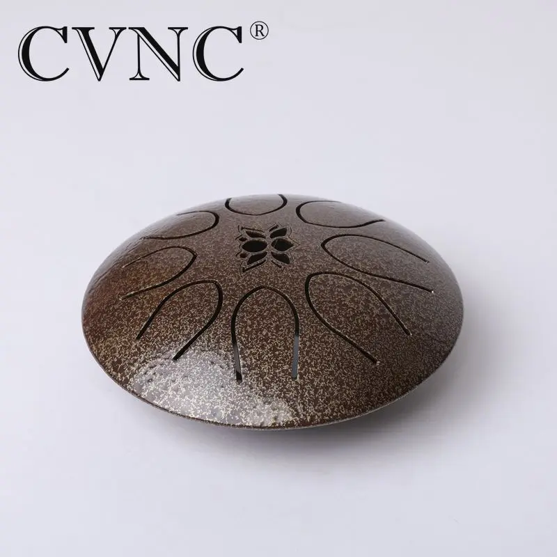 

CVNC 5" UFO 8 Note different color with Free Bag and Mallet Steel Tongue Drum for children