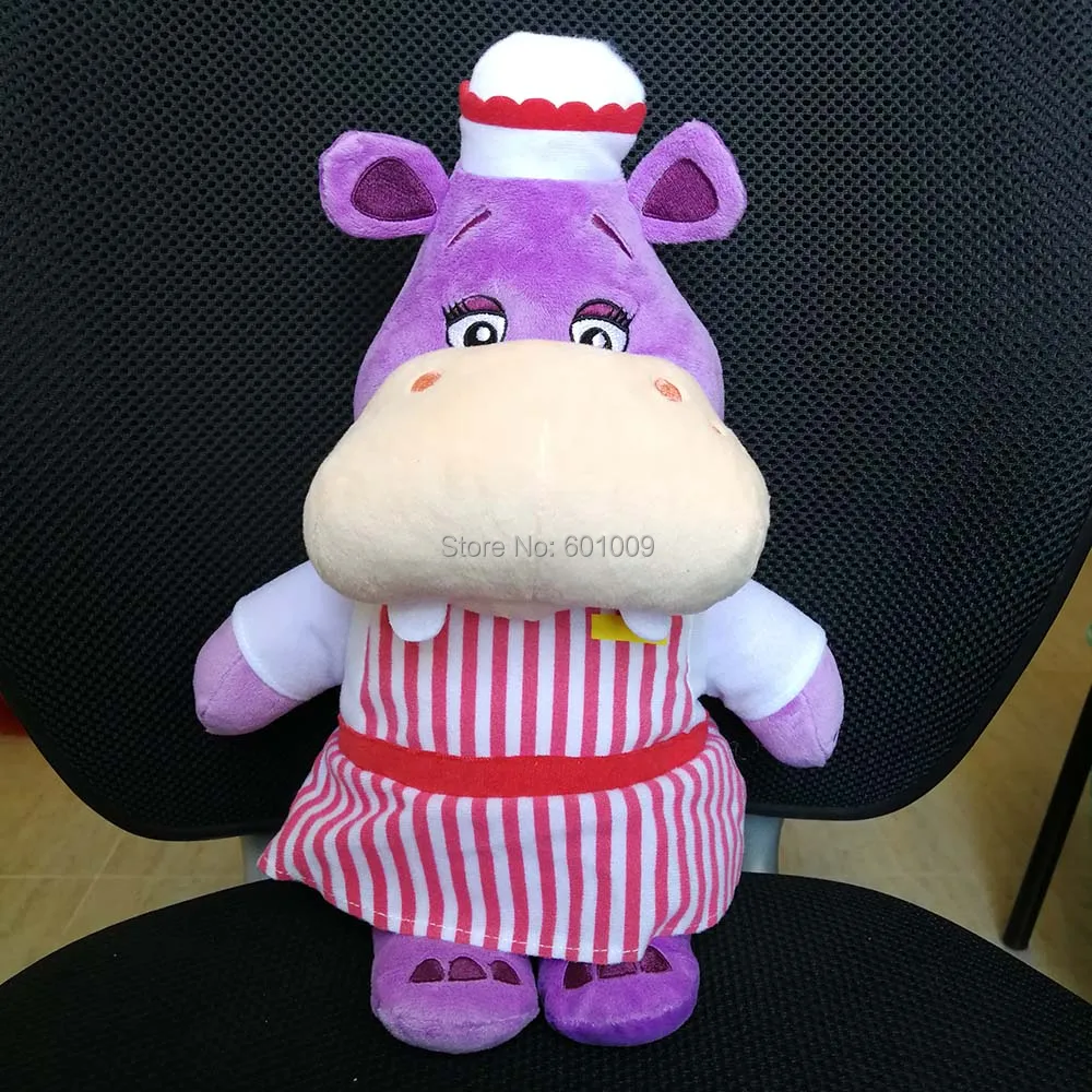 Doc McStuffins Hallie hippo 35 см плюшевая кукла игрушка в розницу | Игрушки и хобби