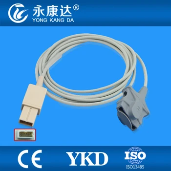 

Lohmeier Compatible Adult Soft Tip Spo2 Sensor,6051-0000-035,rectangle 12pins