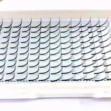 5D русский объемное наращивание ресниц коротких предварительно сделанные поклонников ресниц Лидер продаж ресниц отдельных расширений