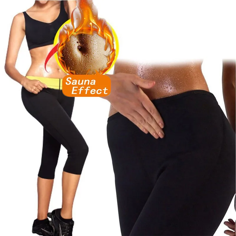 NINGMI Slimming Pants Women Neoprene Sauna Suit Control Panties Weight Loss Hot Sweat Waist Trainer Body Shaper Shorts Keep Warm (1)