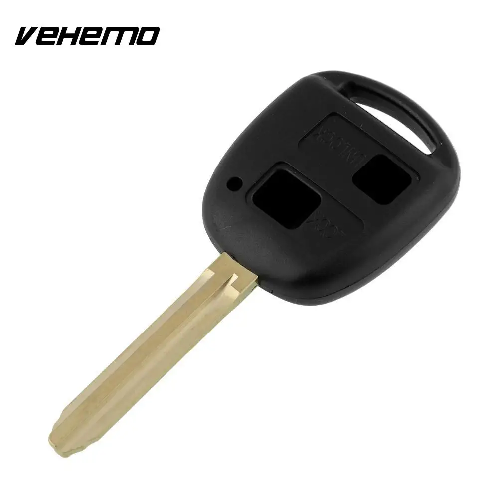 

2 Button Remote Keyless Entry Case for Toyota Camry Yaris Sequoia