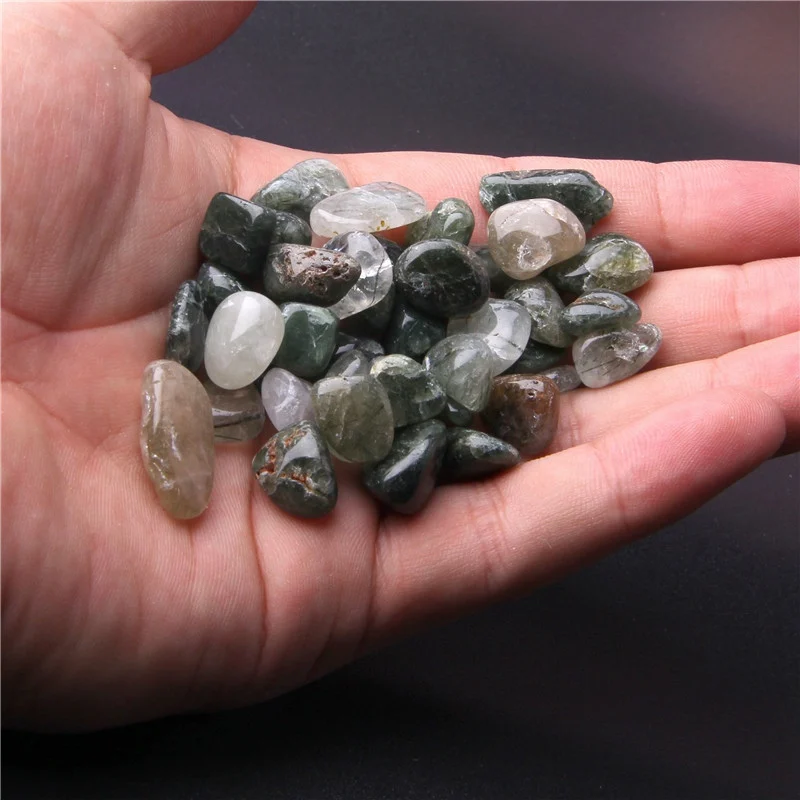 20g 50g Natural Stone Rock Gravel Crystal Tumble Stone Minerals gravel specimen stone Energy Decorative Stone Fish Tank stone