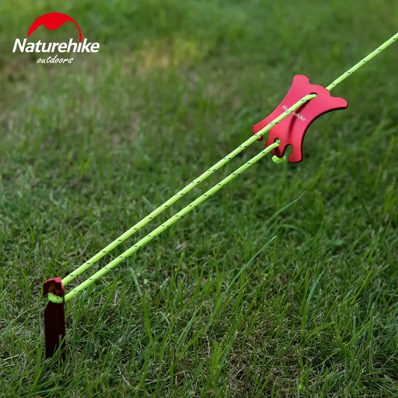 

NHoutdoorbackawindropebucklearcwindingrope device pull rope check slide adjustment piece bundled buckle plus 12 meters wind rope