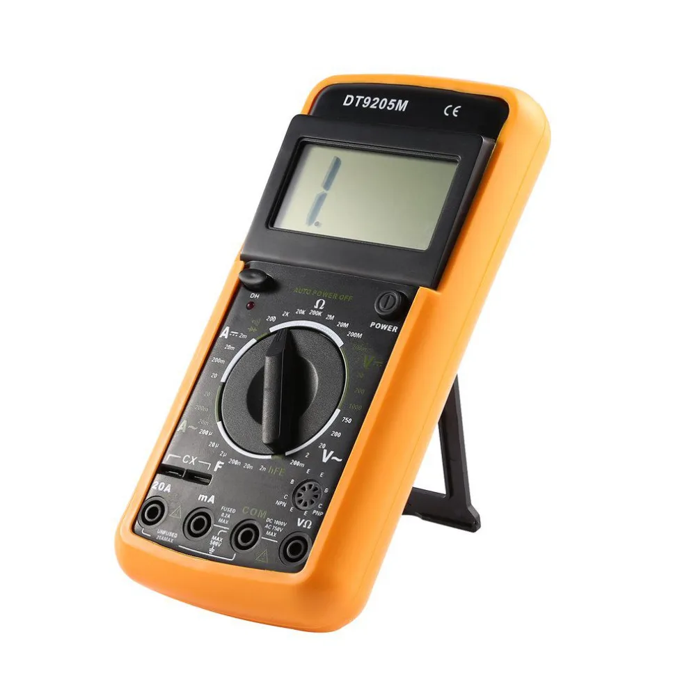 DT9205M AC/DC LCD Electrical Digital Multimeter Checkers Voltmeter