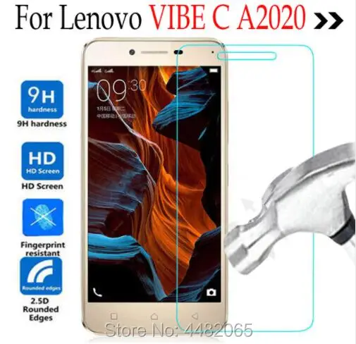Закаленное стекло для Lenovo VIBE C A2020 защита экрана телефона Vibe A2020a40 DS A 2020 защитная