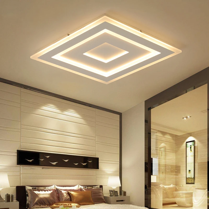 NEO Gleam Surface mounted modern led ceiling chandelier lights for ...