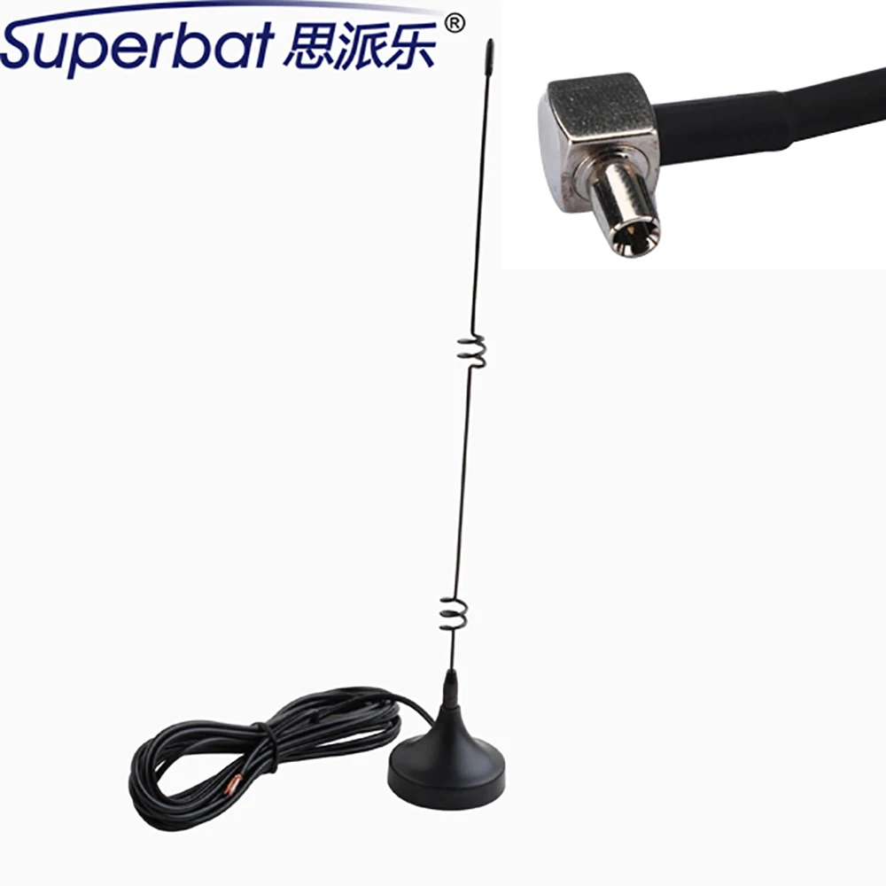 Superbat 5dbi 850/1900/900/1800/2100Mhz TS 9 Plug RA GSM/UMTS/HSPA/CDMA/3G антенна мобильный широкополосный