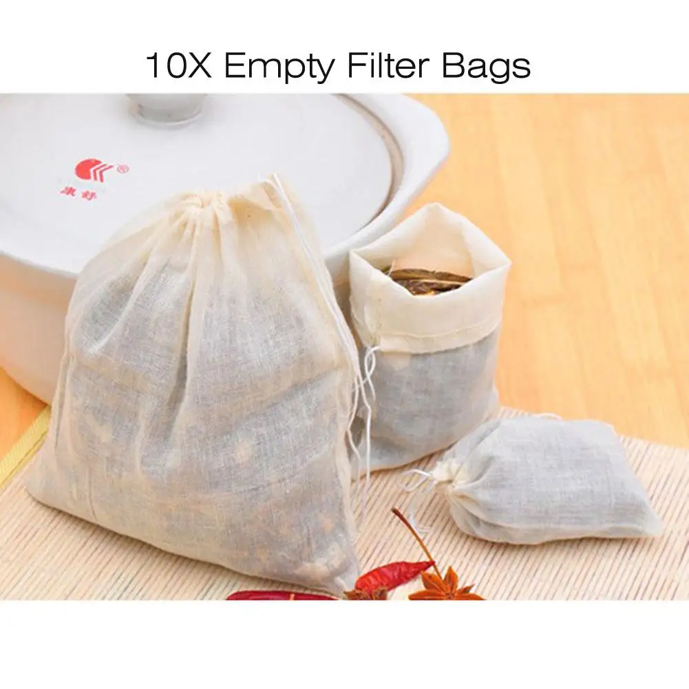 10 шт. Многоразовые Пакеты для мыла и чая 8 х10 см|tea bags bulk|bag bigtea bag gifts |