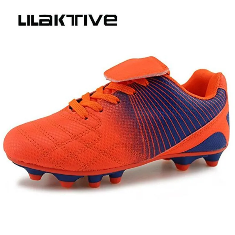 

Professional kids soccers shoes boy outdoor breathable sneakers Original boy football shoes kid athletics shoes soccers