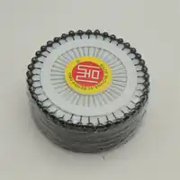 2400pcs STRAIGHT PINS pearl head pins black sewing faux pearl round head corsage decorative pins