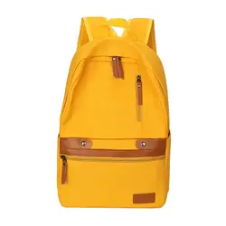Детская школьная женская школьная сумка для студентов, простые холщовые рюкзаки для путешествий