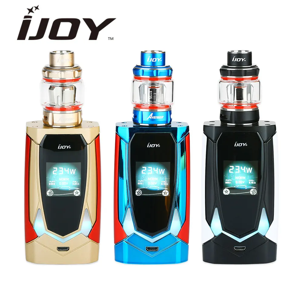 Оригинальный набор IJOY Avenger 270 TC выход 234 Вт бак Sub Ohm электронная сигарета с