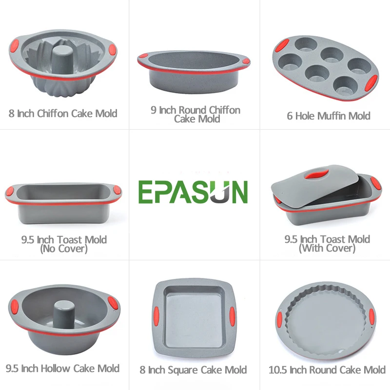 Силиконовая форма для выпечки тортов EPASUN тостов шифоновая кексов лоток