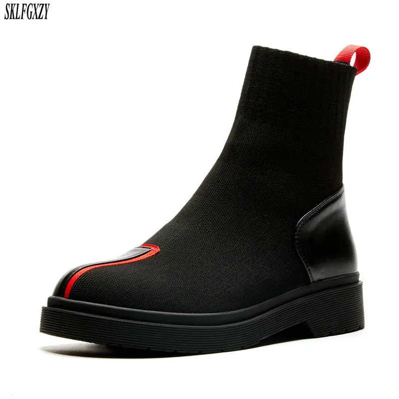 

SKLFCXZY 2020 new boots fashionable women boots autumn and winter short boots casual women shoes