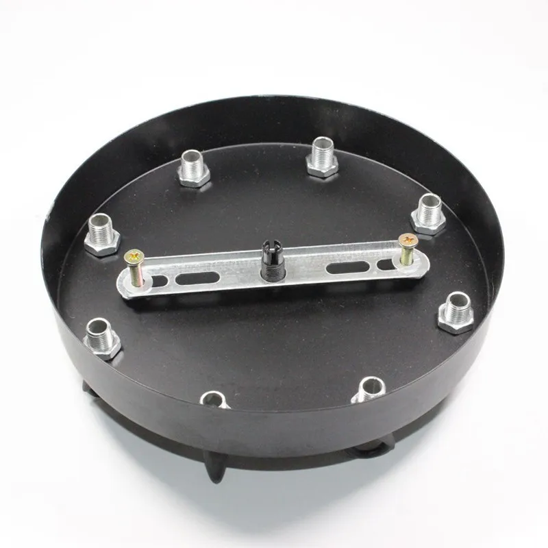 Black Diameter 8 10 12 15 18cm Pendant lamp Ceiling Plate lustres de teto Lighting Accessories For Rope Pendant Light12