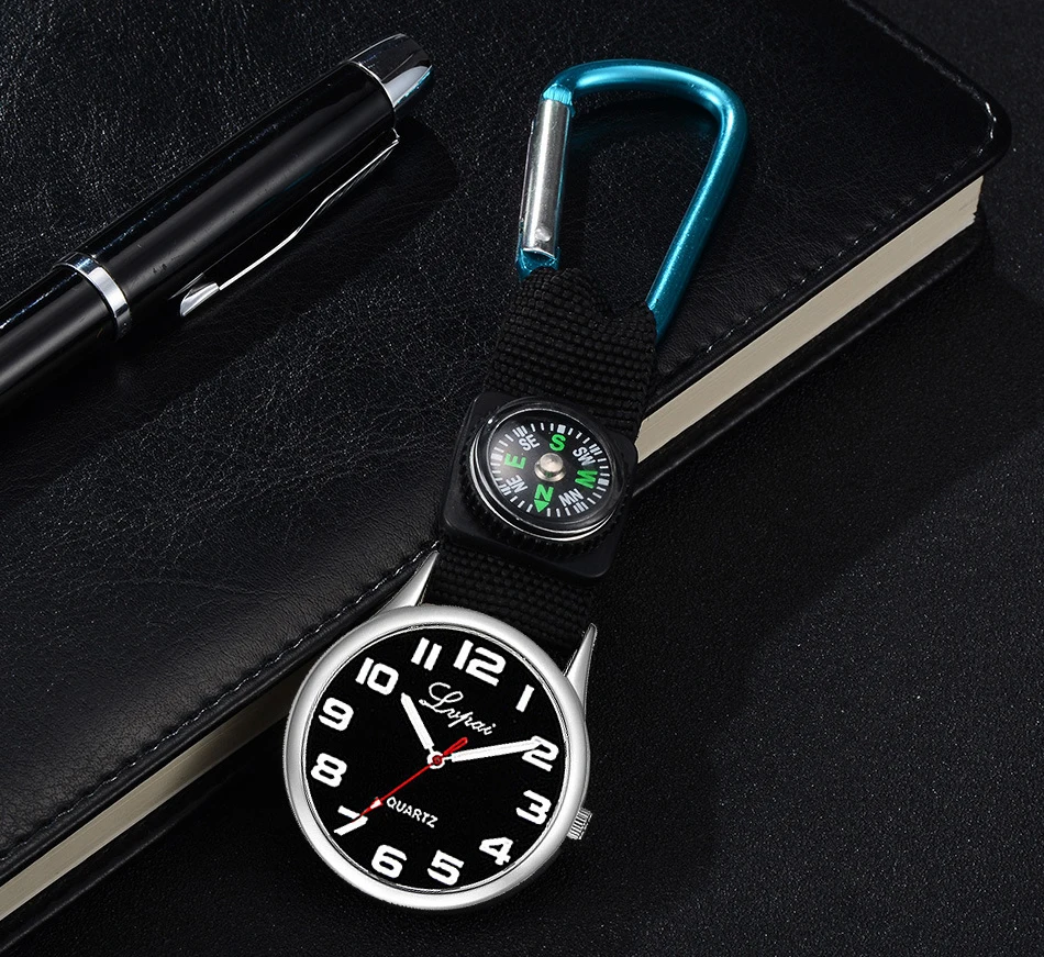 2018 новые спортивные часы компас мужчины часы кварцевые карманные брелок медсестры смотреть повесить застежка подарок Relogio Masculino