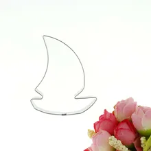 1 шт. форма парусника Diy печенья из нержавеющей стали резак для помадки, пирога, печенья Форма для выпечки Декор инструмент 6,2*5 см