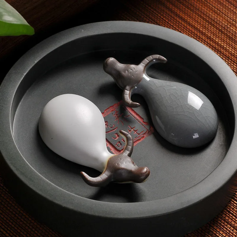 

Purple Tea Pet Ceramic Ornaments Tea Play Ornaments Kiln Tea Ceremony Accessories Xiangniu Kung Fu Tea Pet