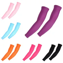 6 цветов сплошной цвет для верховой езды Солнцезащитная манжета компрессионная манжета рука теплый беговой рукав езда солнцезащитный головной платок Открытый