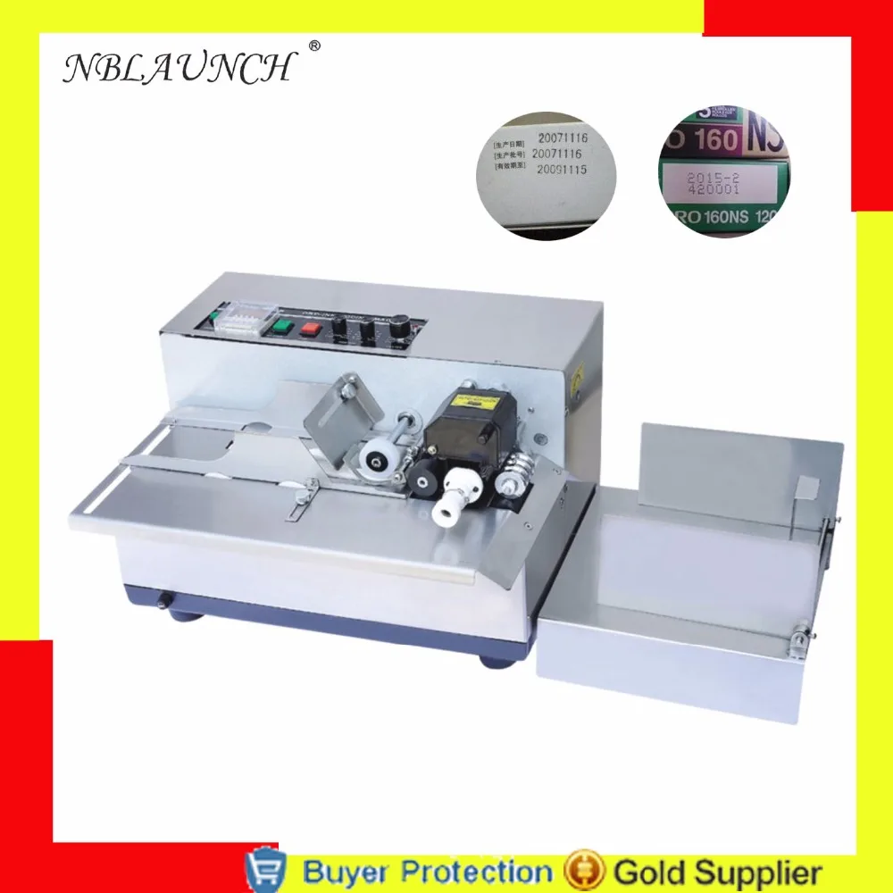 

Free shipping MY380F Solid Ink Roll Coding Machine Card plastic Printer automatic Produce expiry Date Printing Machine Coder