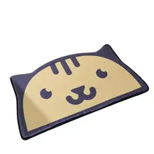 50*80 см новые полукруглые стильные фланелевые коврики кухня спальня ванная комната дверь Слип Впитывающий Коврик Ковер